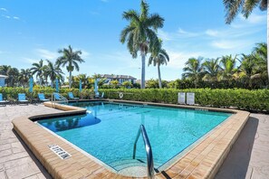 A heated pool - Harborside Terrace at Park Shore (Naples)