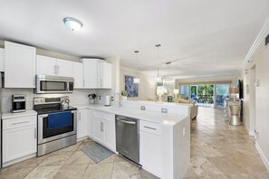 Fridge, microwave, oven, dishwasher - Harborside Terrace at Park Shore (Naples)