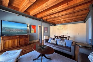 Living area - Amazing penthouse rooftop terrace 360° lagoon view (Venezia)