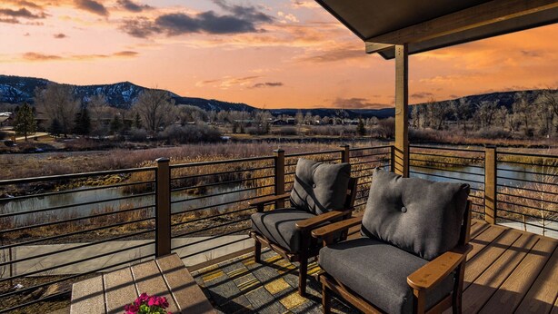 Unclassified image, 1 of 33, button - New Listing! Peaceful Riverfront Living | Deck with Views | Walk to Downtown (Ridgway)