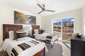 3 habitaciones, escritorio, wifi gratis y ropa de cama 
