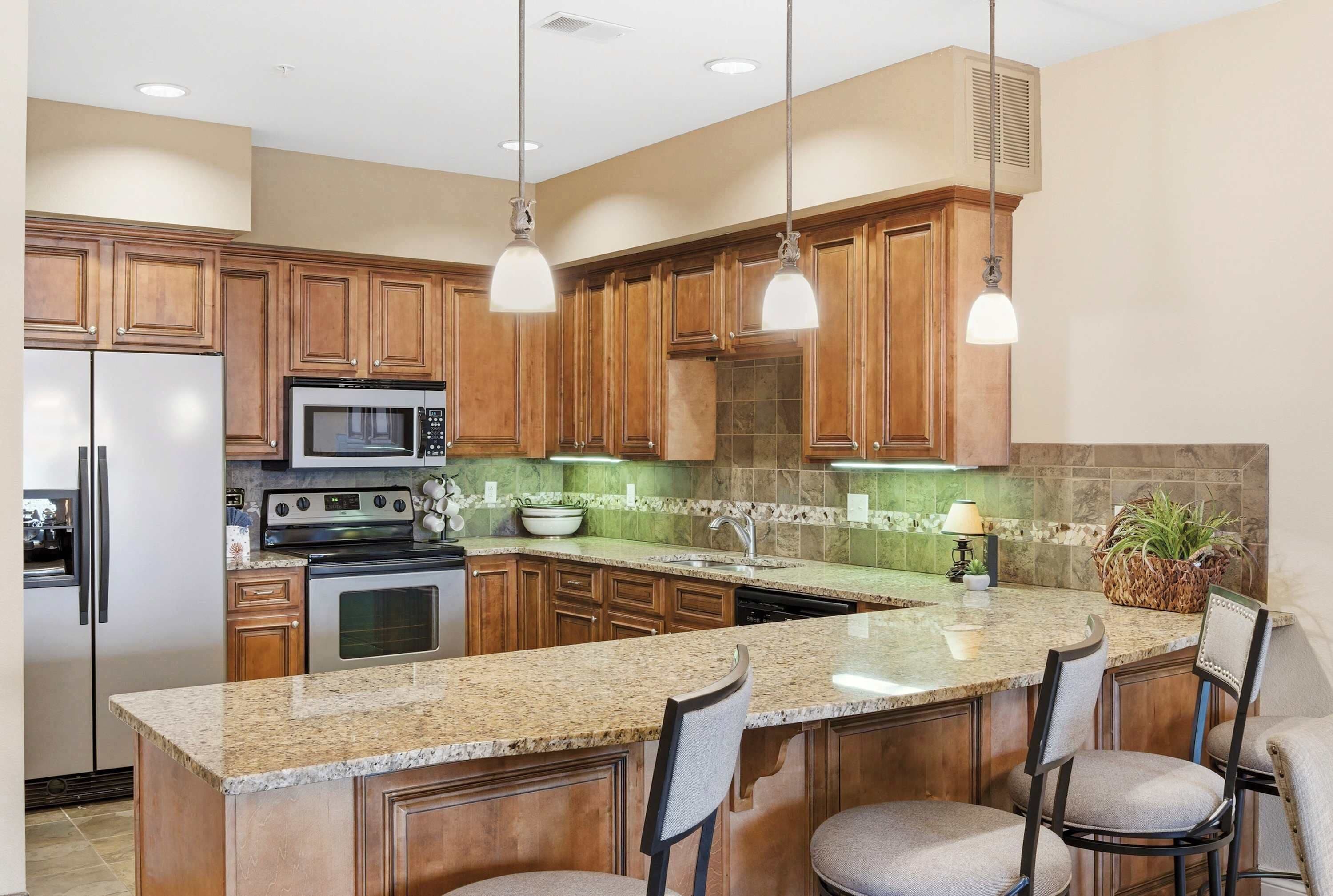 Kondominium, Beberapa Tempat Tidur, patio, pemandangan kebun (Branson Hills Luxury Condo) | Dapur pribadi