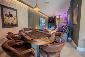 Interior - Luxury Home Built For Golfers. Pro Shop | Locker Room | Full Swing Sim | Indoor Putting Green | Bowling | Poker Room | Arcade Room (Reunion)