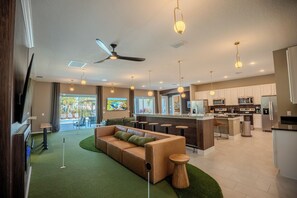 Interior - Luxury Home Built For Golfers. Pro Shop | Locker Room | Full Swing Sim | Indoor Putting Green | Bowling | Poker Room | Arcade Room (Reunion)