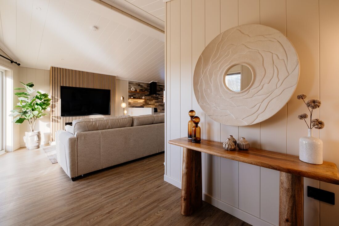 Cabane Deluxe, vue lac