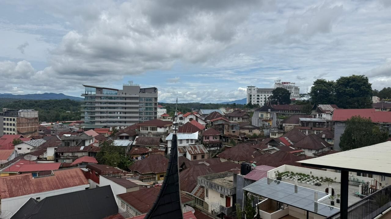 独特双人房, 阳台, 城市景观 | 住宿场地