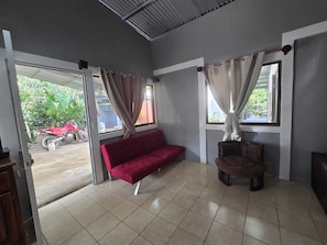 House, 2 Bedrooms, Smoking, Terrace | Living room - Stay at Alexas Nature House (Arenal)
