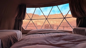 Deluxe Double or Twin Room, Mountain View | Soundproofing, free WiFi - Solar Soul Camp Wadi Rum (Wadi Rum)