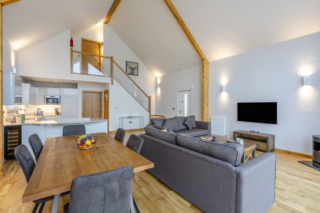 奢華小屋 | 起居區