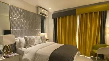 Chambre Simple Standard, balcon, vue plage