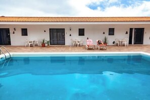 Pool - Amazing apartment with sea view and garden (Santiago del Teide)