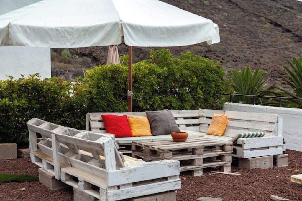Property grounds - Amazing apartment with sea view and garden (Santiago del Teide)
