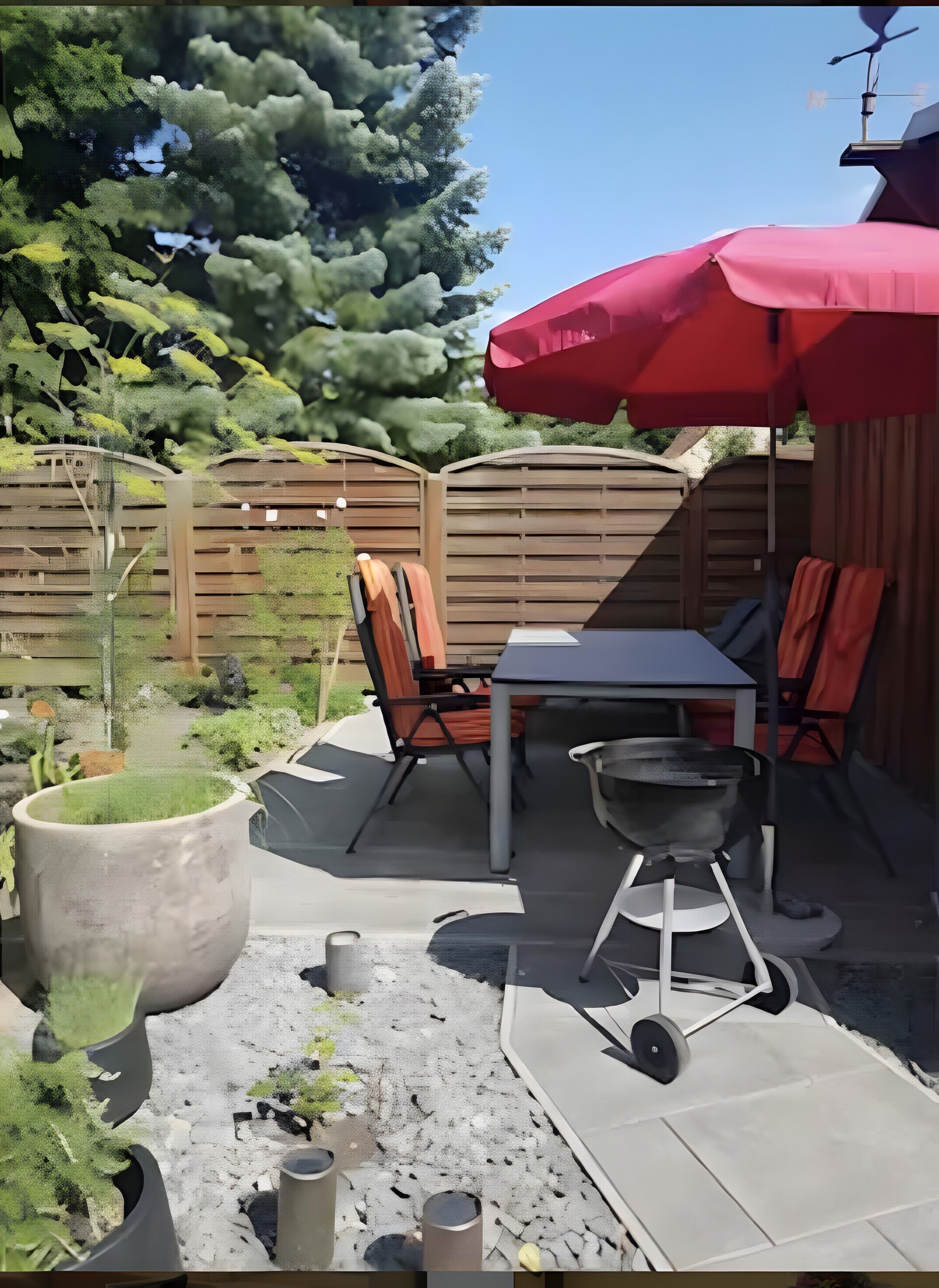 Restauration en plein air