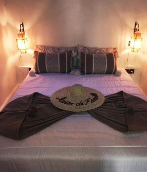 Quadruple Room, Garden View | Free WiFi - Maison Alphea SPA Hammam (Marrakech)