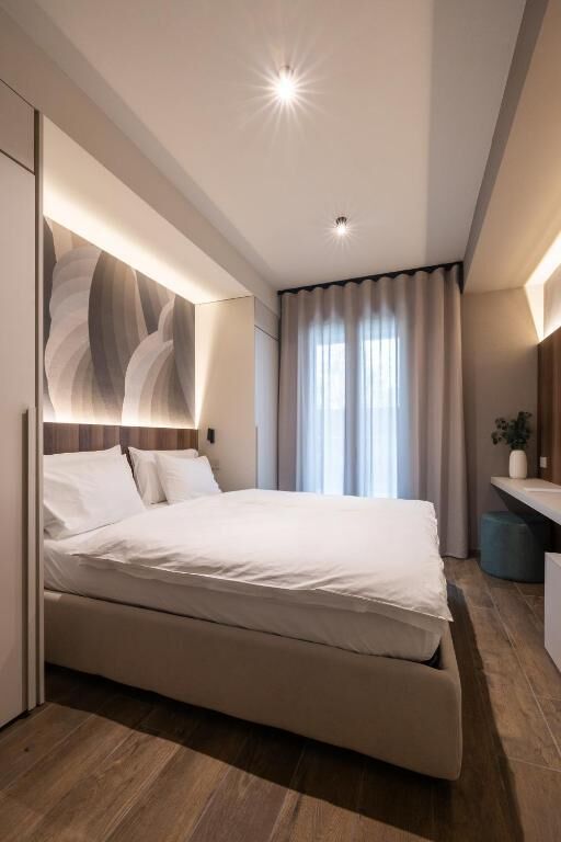 Premium-lejlighed - 2 soveværelser - udsigt til have | Premium-sengetøj, dundyner, senge med madrasser af memory foam