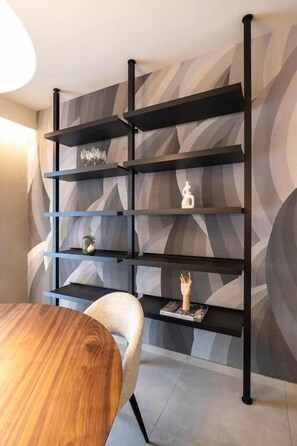 Apartamento Premium, 2 habitaciones, vistas al jardín | Restauración