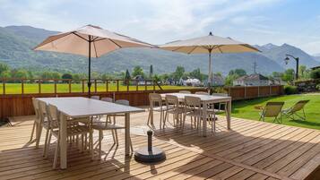 Opções para refeição ao ar livre