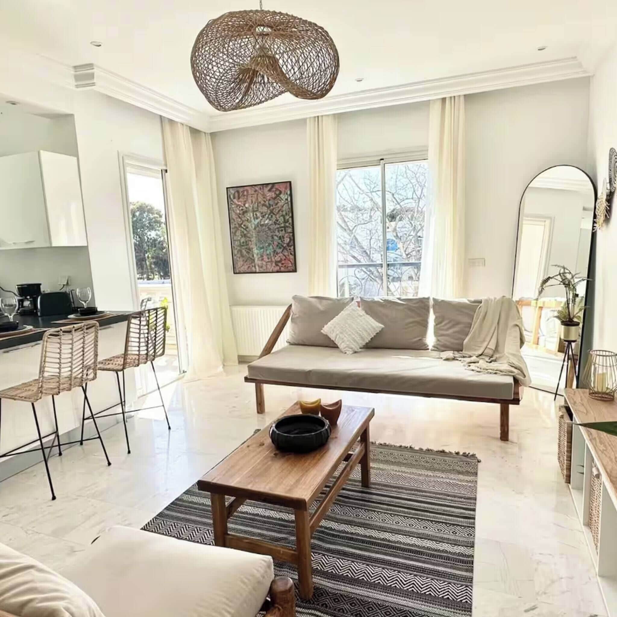 Apartment, 2 Bedrooms, Smoking | Living area