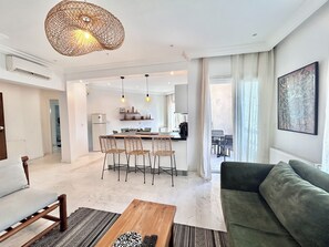 Apartment, 2 Bedrooms, Smoking | Dining room - Saint Germain Apartment in La Marsa Cailloux (La Marsa)