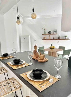 Apartment, 2 Bedrooms, Smoking | Dining room - Saint Germain Apartment in La Marsa Cailloux (La Marsa)