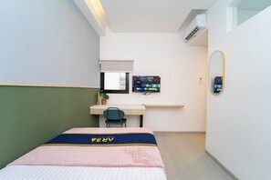 디럭스 싱글룸 | 책상, 노트북 작업 공간, 무료 WiFi, 침대 시트