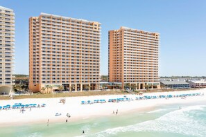 Beach nearby - Sand-Toes Living | Gulf-Front, Walk to Pier Park (Panama City Beach)