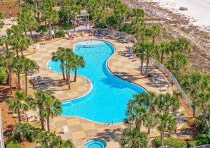 Pool - Gulf-Front Paradise | Steps to Beach + Pool Access (Panama City)
