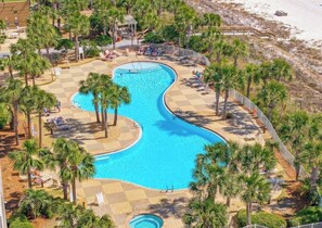 Pool - Gulf-Front Paradise | Steps to Beach + Pool Access (Panama City)