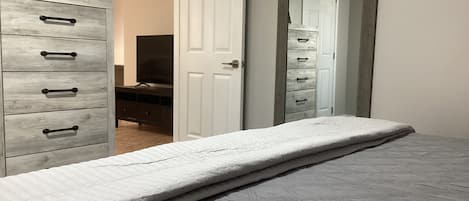 1 bedroom, iron/ironing board, Internet, bed sheets