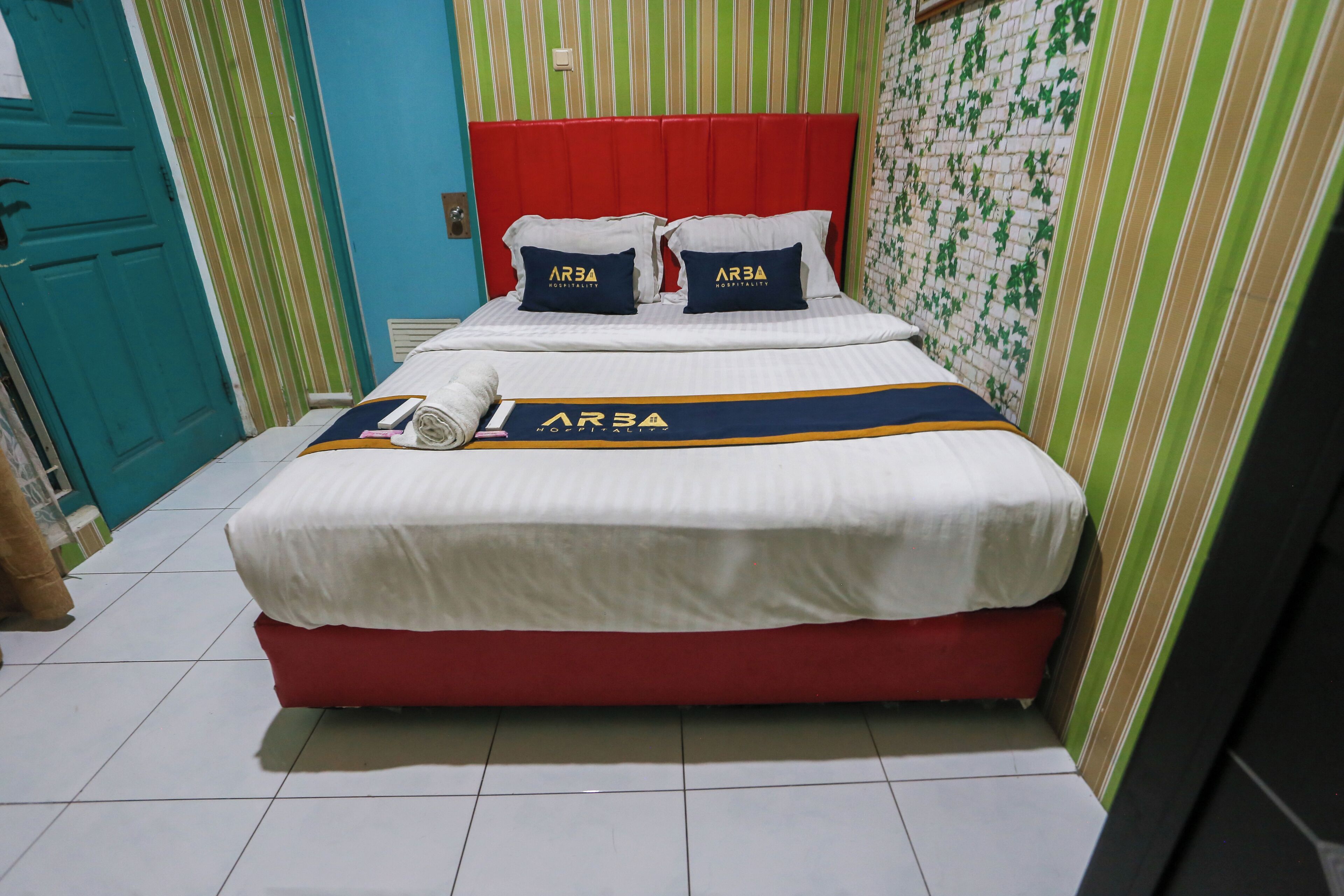 ห้องอีโคโนมีดับเบิล | Wi-Fi ฟรี, ผ้าปูที่นอน