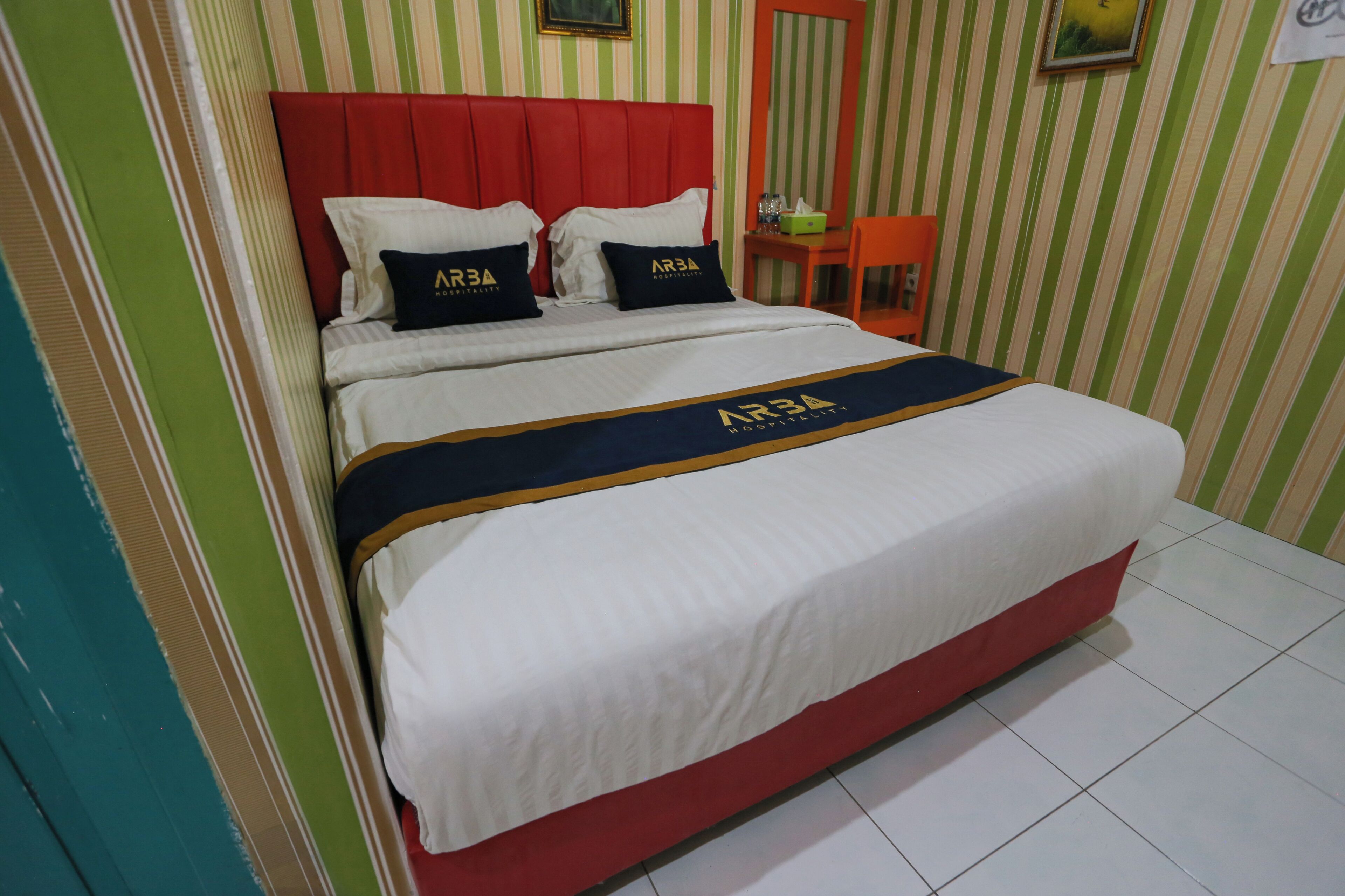 スタンダード ダブルルーム | WiFi (無料)、ベッドシーツ