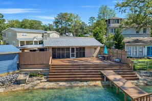 Exterior - Lakefront Cabin with Private Dock (Eclectic)