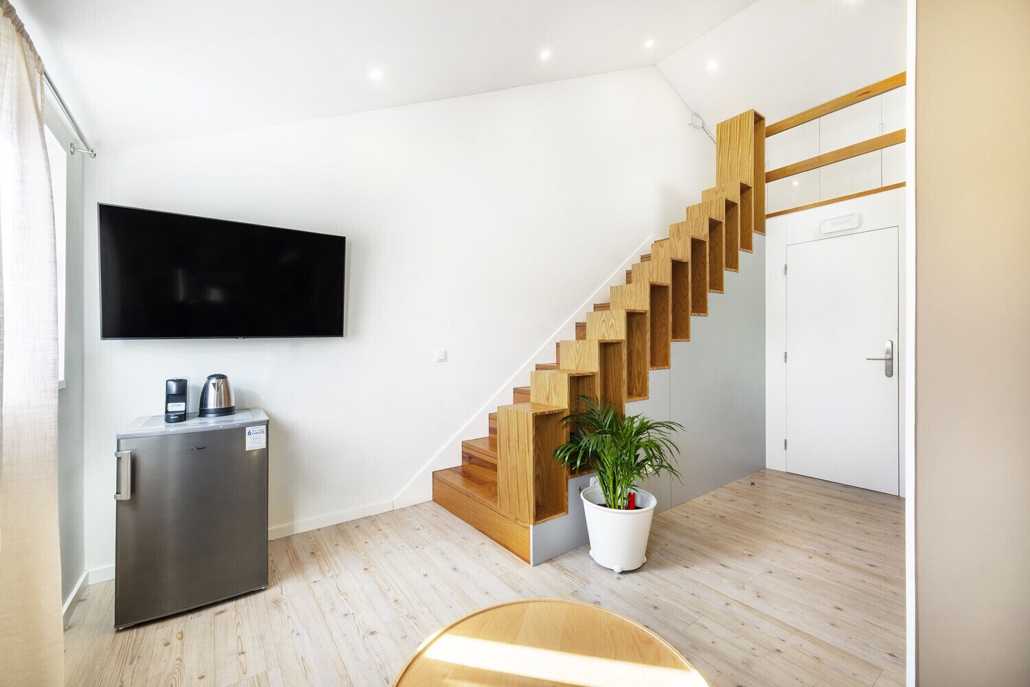 Deluxe Duplex | Living area | Smart TV