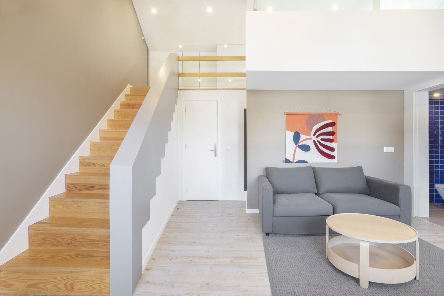 Deluxe Duplex | Living area | Smart TV