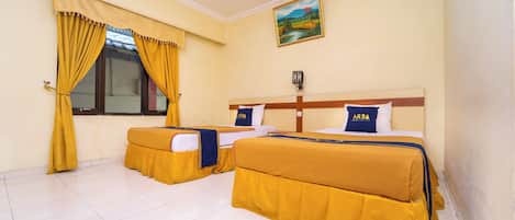 Tomannsrom – standard | Skrivebord, wi-fi (inkludert) og sengetøy