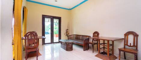 Sitteområde i lobbyen