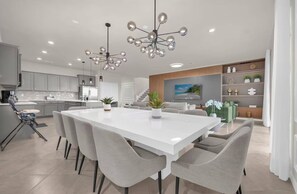 Dining - Brand NEW 10Bedrooms/Pool At Windsor Cay (Clermont)