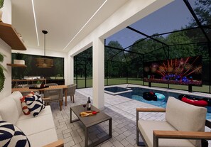 Pool - 2026 NEW 07 Bedroom Home At Windsor Cay (Clermont)