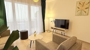 Apartment, Balcony | Lounge - Résidence le Mas des Oliviers (Aubenas)