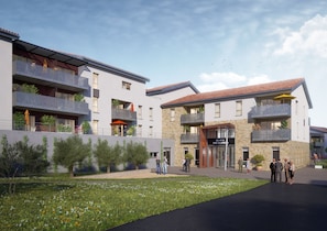 Property entrance - Résidence le Mas des Oliviers (Aubenas)