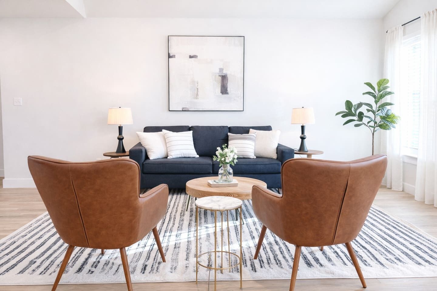 TV connectée, cheminée