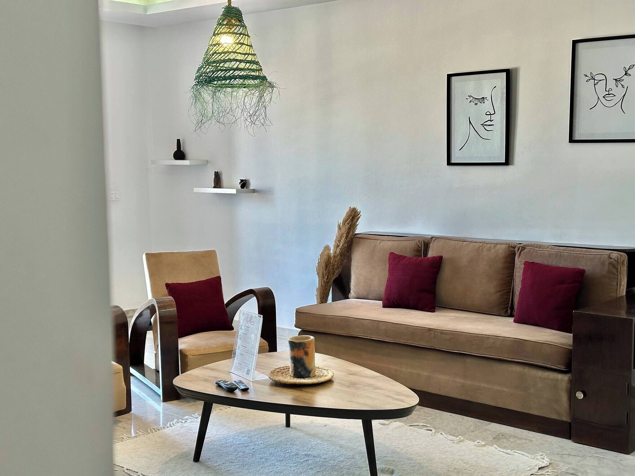 Apartamento, 3 quartos, para fumantes, sacada | Sala de estar