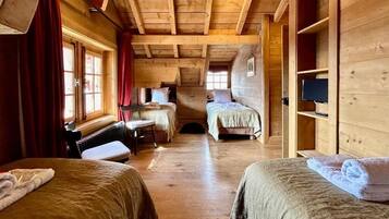 6 chambres, fer et planche Ă repasser, Wi-Fi, draps fournis