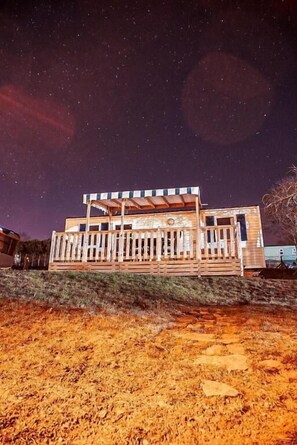 Casa mobile Comfort, vista valle | Parco della struttura