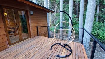 Loft Deluxe, vista al resort | Terraza o patio