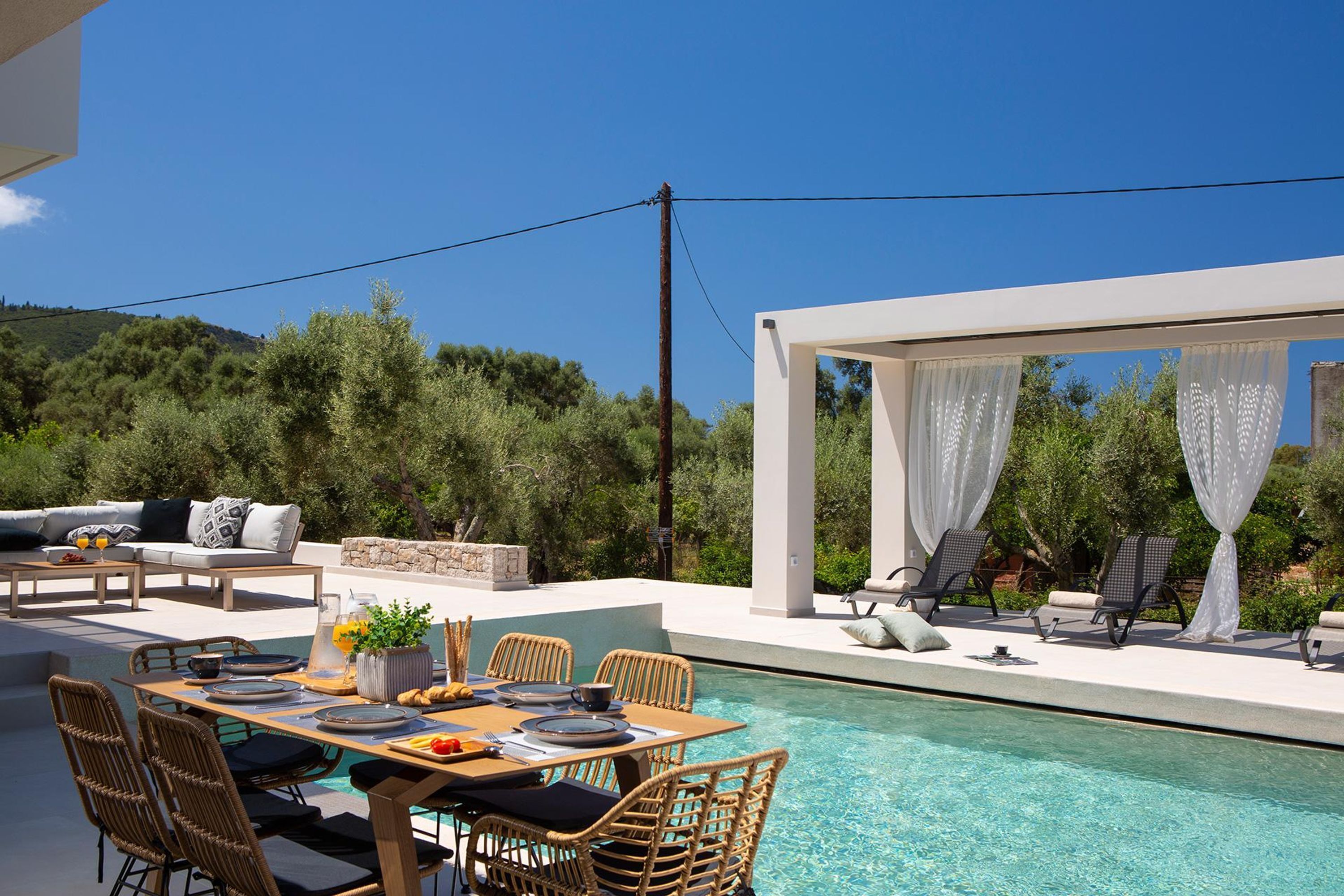 Udendørs spisemuligheder