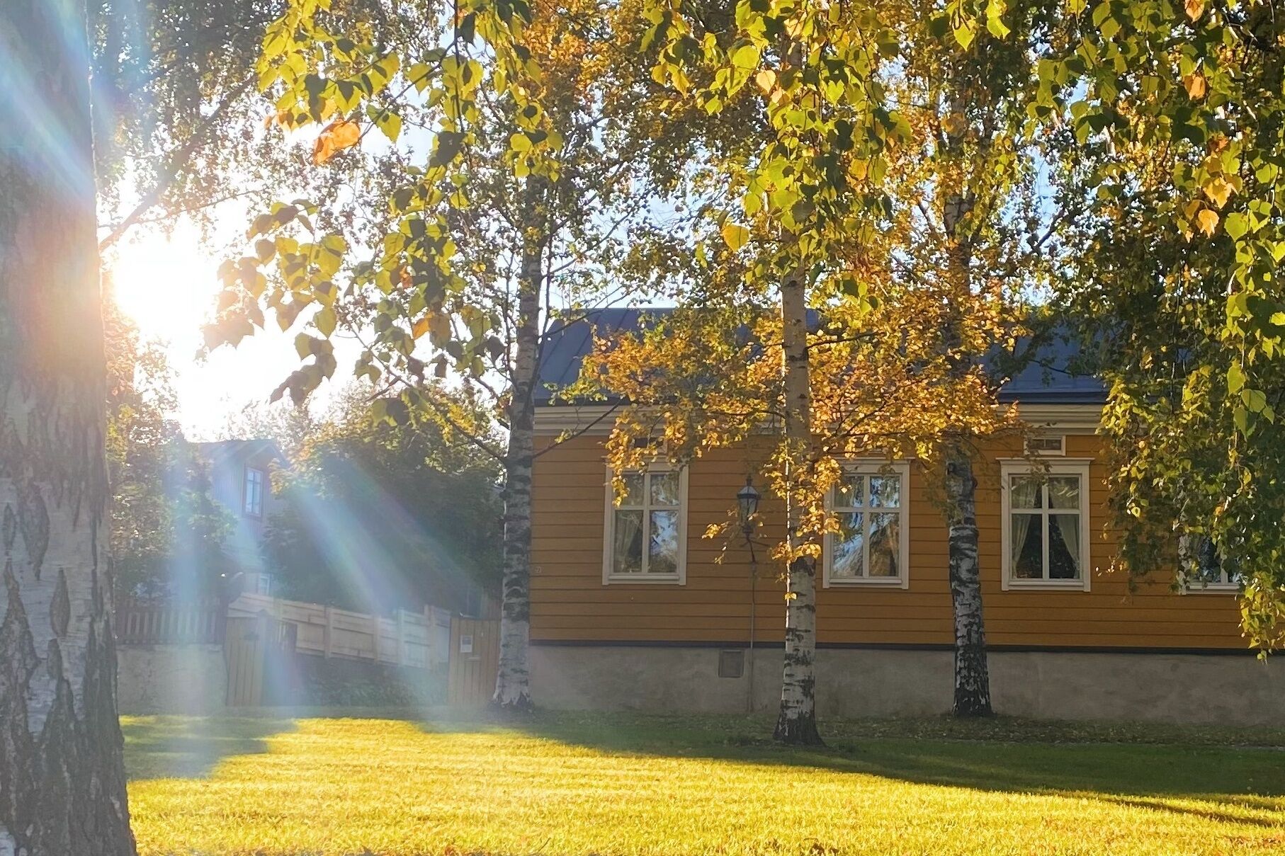 Näkymä majoituspaikasta