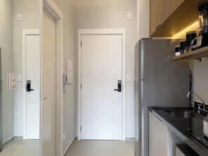 Estúdio conforto, vista para a cidade | Cozinha privada
