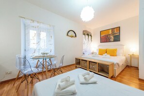 1 Schlafzimmer, Bügeleisen/Bügelbrett, kostenloses WLAN, Bettwäsche