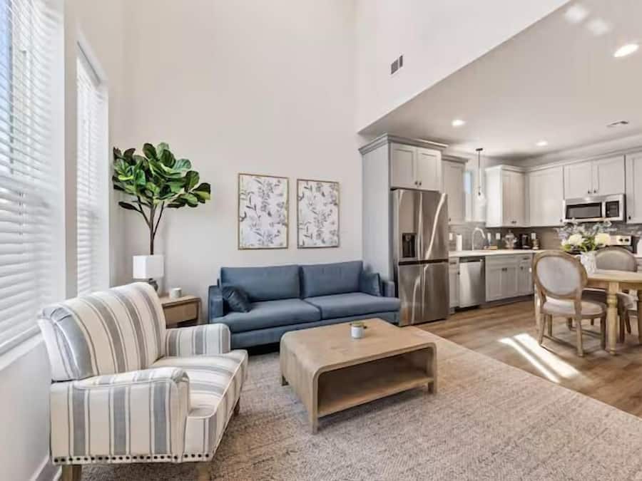 Townhouse – luksus, kjæledyr ikke tillatt | Oppholdsområde